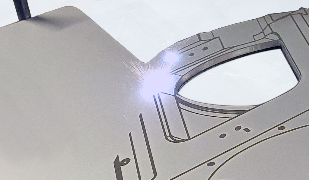 Gravure sur aluminium - Marquage Laser